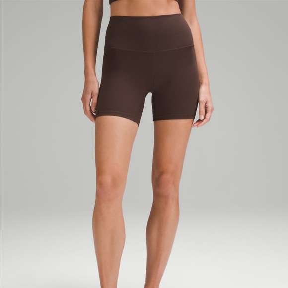 lululemon athletica Pants - Align High-Rise Short 6" In Espresso